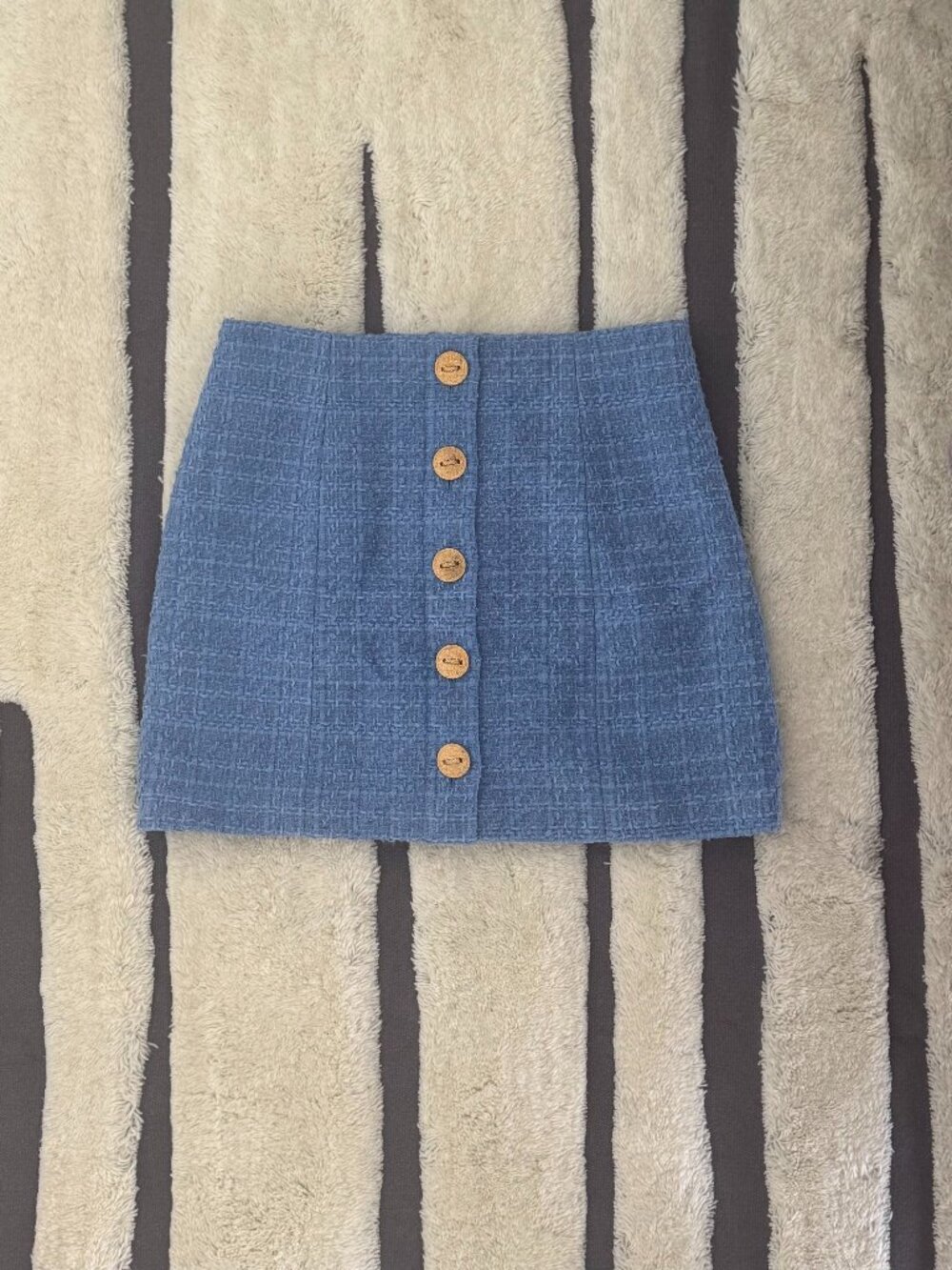 VERONICA BEARD TWEED SKIRT, SIZE 8